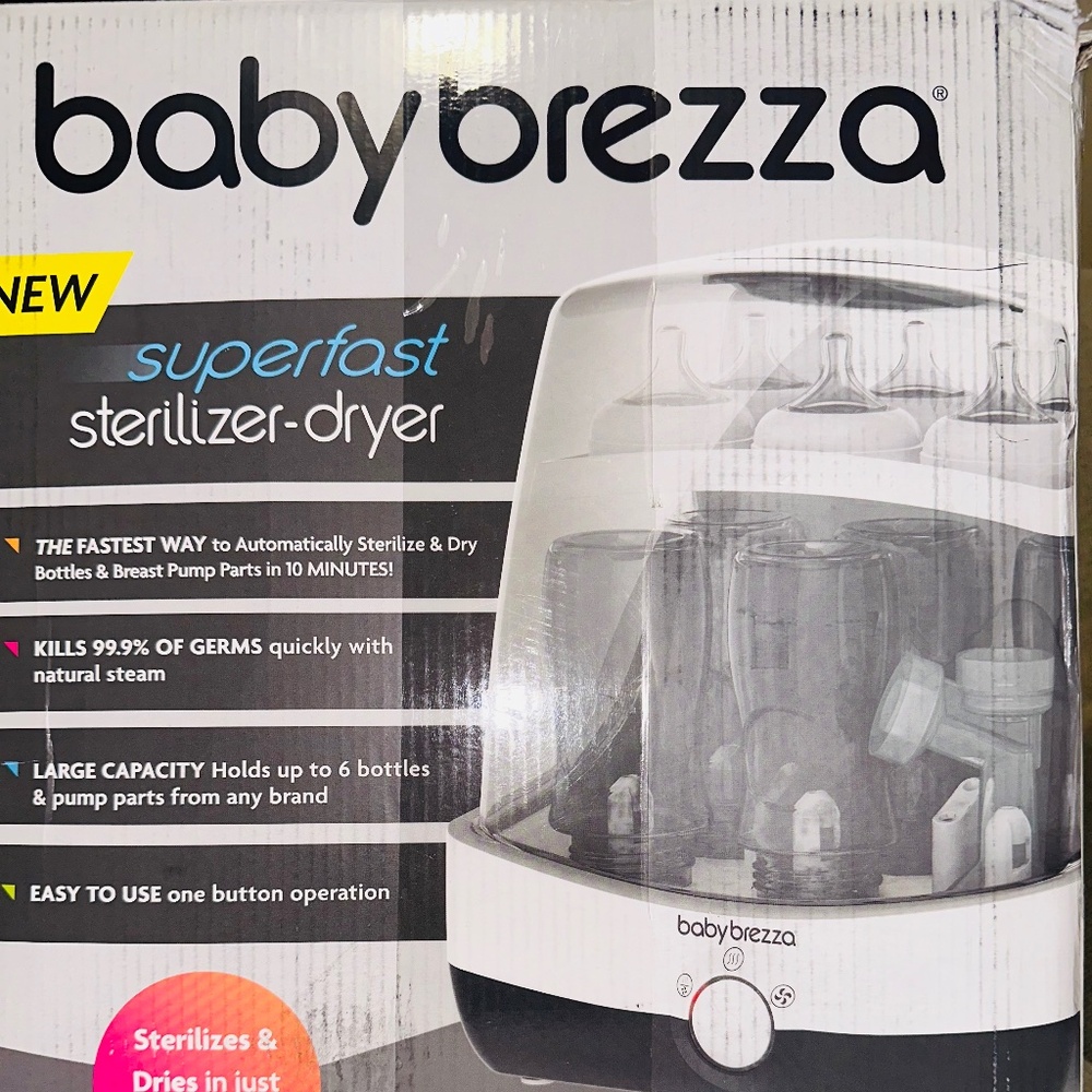 Baby Brezza Super Fast sterilizer dryer
